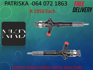 TOYOTA PRADO INJECTORS FOR SALE