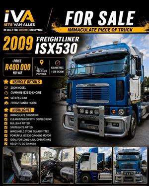 2009 Freightliner ISX530 horse