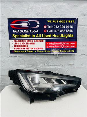 Audi A4/B9 LED left replacement headlight housing 