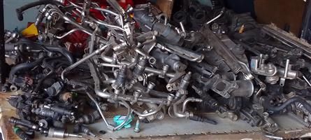 Audi and VW Railways and Injectors for SALE