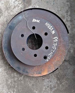 Nissan Pathfinder rear brake disc 