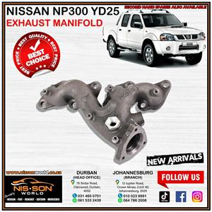 NISSAN NP300 YD25 EXHAUST MANIFOLD