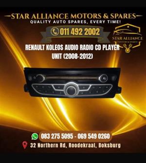 RENAULT KOLEOS AUDIO RADIO CD PLAYER UNIT (2008-2012) 