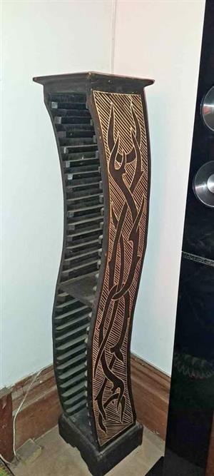 Cd rack wooden