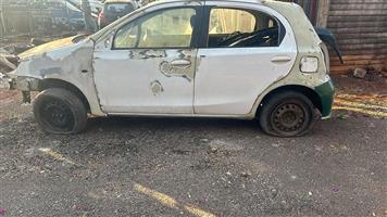 2017 Toyota Etios Stripping For Parts