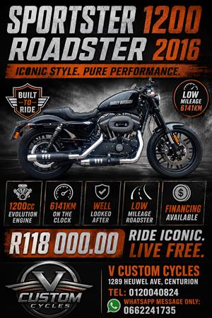 Stunning Low Mileage Roadster 2016 Model!