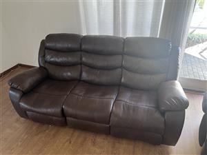 Recliner set | 3 seater and 1 seater