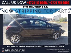 Opel Corsa D 1.4L 2009 Spares & Parts for Sale