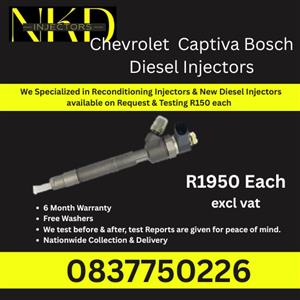 CAPTIVA BOSCH DIESEL INJECTORS FOR SALE