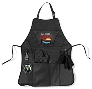 Cookout Bbq Apron - Black Only