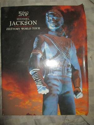 King of Pop Michael Jackson History  World Tour Program
