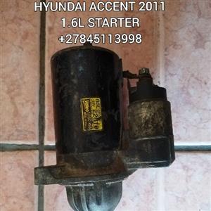 HYUNDAI ACCENT  PETROL STARTER 