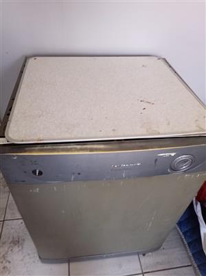 Dishwasher working