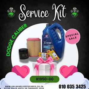 Valentine's Special On Dodge Caliber Service Kit 