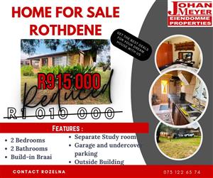 Charming 2-Bedroom Home on a Large Stand – Endless Potential in a Quiet Neighbourhood