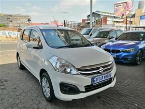 2018 Suzuki Ertiga 1,4 engine capacity