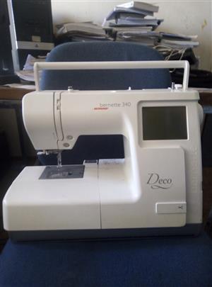 bernina 340 usb compactible embroidery machine for sale 