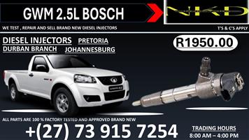 2.5L GWM BOSCH INJECTORS 