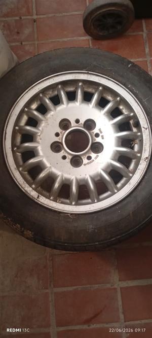BMW E46 spare wheel