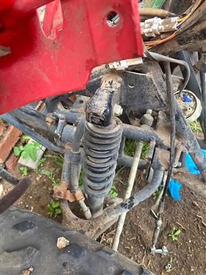 Suzuki LTZ 250 shocks.Meyerton bike scrapyard new and secondhand spares