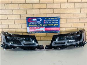 Range Rover Vogue left and right side LED xenon headlights (2 beam) 