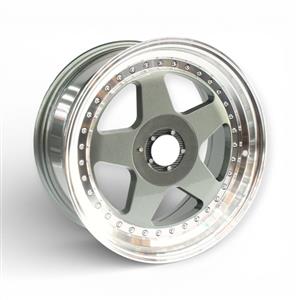 17″ TWC387 4/100 & 5/100 Gunmetal Alloy Wheels