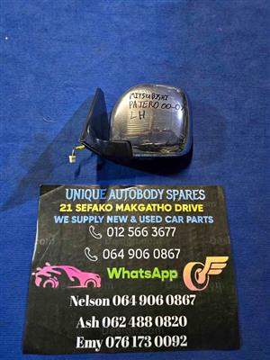 Mitsubishi Pajero Left Mirror 2000 - 2007