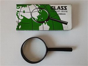Magnifying Glass 60mm with handle.Brand new in a box. 