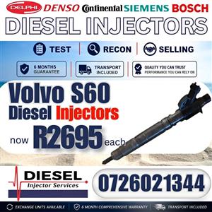 Volvo S60 diesel injectors for sale
