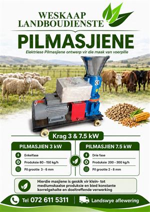 PILMASJIENE / PELLET MACHINES