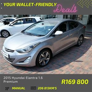 For sale 2015 Hyundai Elantra 1.6 Premium
