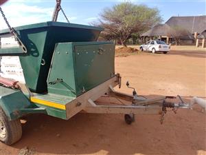 Excellent Bakkie, Skip trailer and 2/3 cube skip bins selling as a Combo