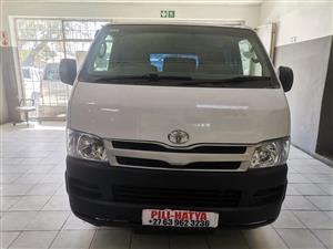 2012 TOYOTA QUANTUM 2.7 VVTI PANEL VAN MANUAL