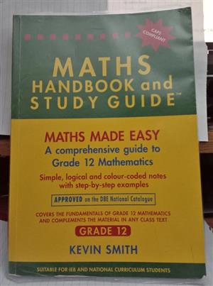 Maths Handbook and Study Guide grade 12