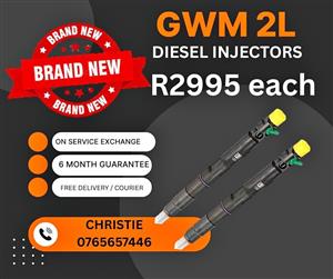 Brand New GWM 2L Diesel Injectors for sale