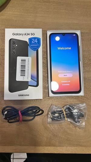 Samsung Galaxy A34 128gigs