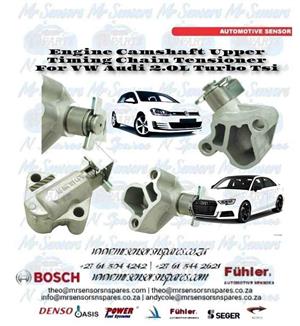 Engine Camshaft Upper Timing Chain Tensioner For VW Audi 2.0L Turbo Tsi