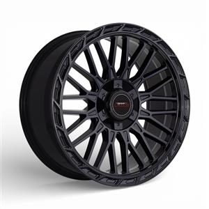 22″ A-Line Odin 6/139 Velvet Black Alloy Wheels