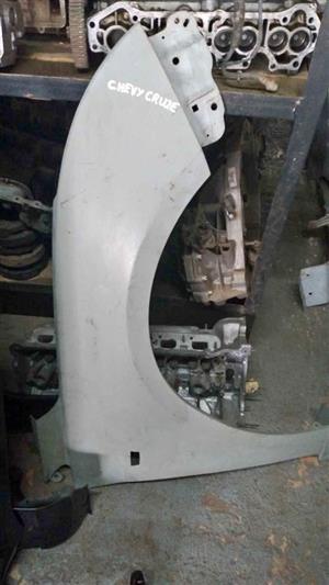 Chev cruze right side fender for sale please contact us for more details