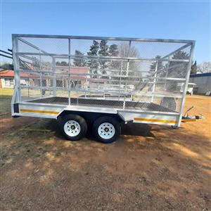 2026 Apex Ultimate Trailers 4 meter Utility Trailer with Mesh 