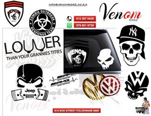 Custom car stickers