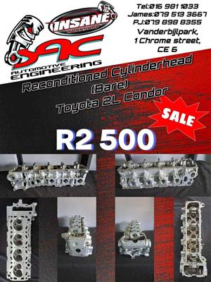 Toyota 2L Condor Cylinderhead