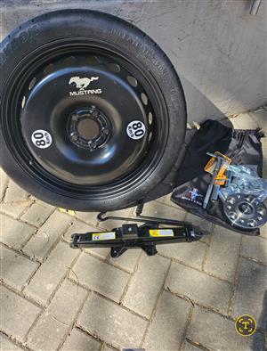 Ford Mustang 19 inch Space Saver Spare Wheel kit Clears front brakes