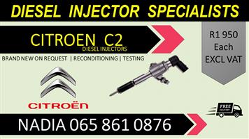 CITROEN C2 DIESEL INJECTORS FOR SALE WITH WARRNTY