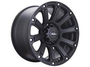 17″ A-Line Destroy 5/120 Satin Black Alloy Wheels