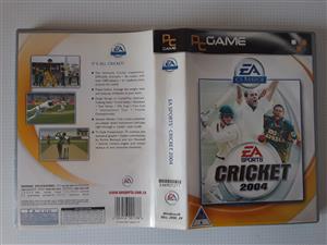 Cricket 2004 PC Game. Double Disk box with code. I am in Orange Grove. 