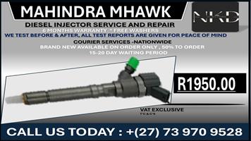 Mahindra Mhawk Diesel Injectors 