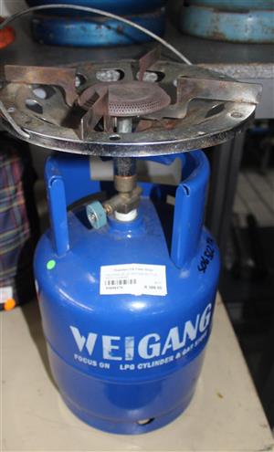 WEIGANG BLUE 3KG GAS BOTTLE WITH COOKER S065627A