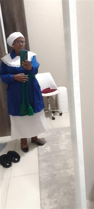 South African MOSOTHO domestic worker and nanny needs sleep in position asap