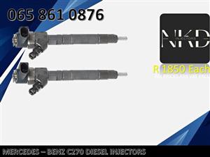 C270 DIESEL INJECTORS FOR SALE WITH WARRANTY